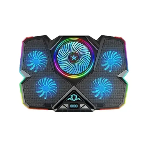 Ventilador para laptop con luces